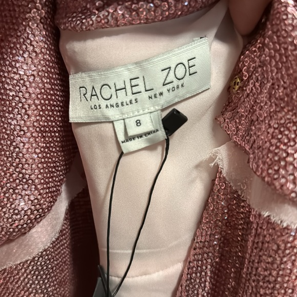 Light pink, sequin, long sleeved, low back, never worn - Picture 6 of 6